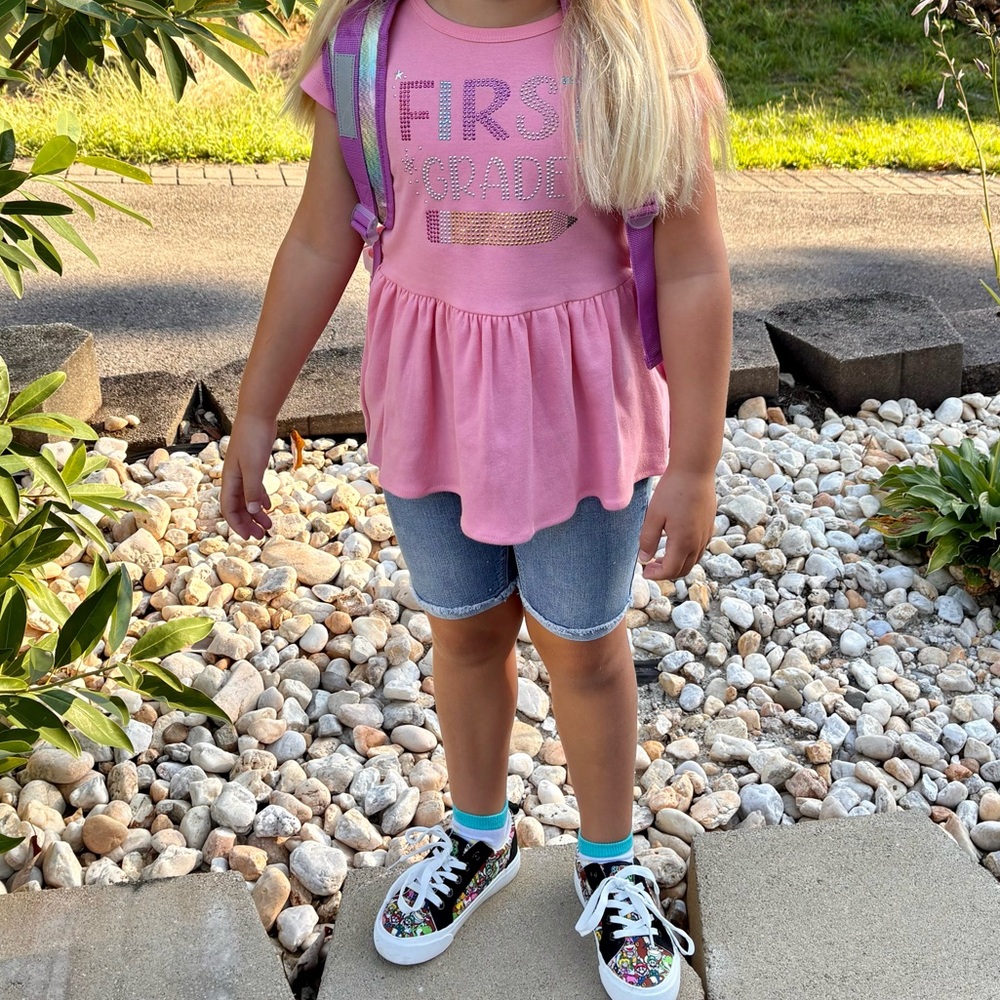 Pink First Grade Top - Picture 3 of 3
